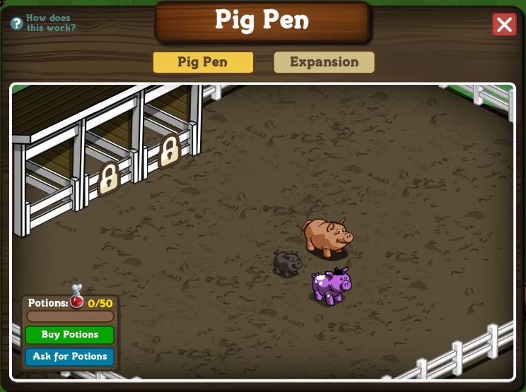 Pig pen game free